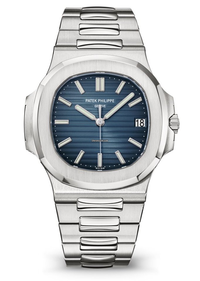 Patek Philippe Nautilus Replica Silver/Blue